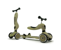 Scoot & Ride Highwaykick 1 Jeździk i hulajnoga 2w1 Olive - 1265377 - zdjęcie 5